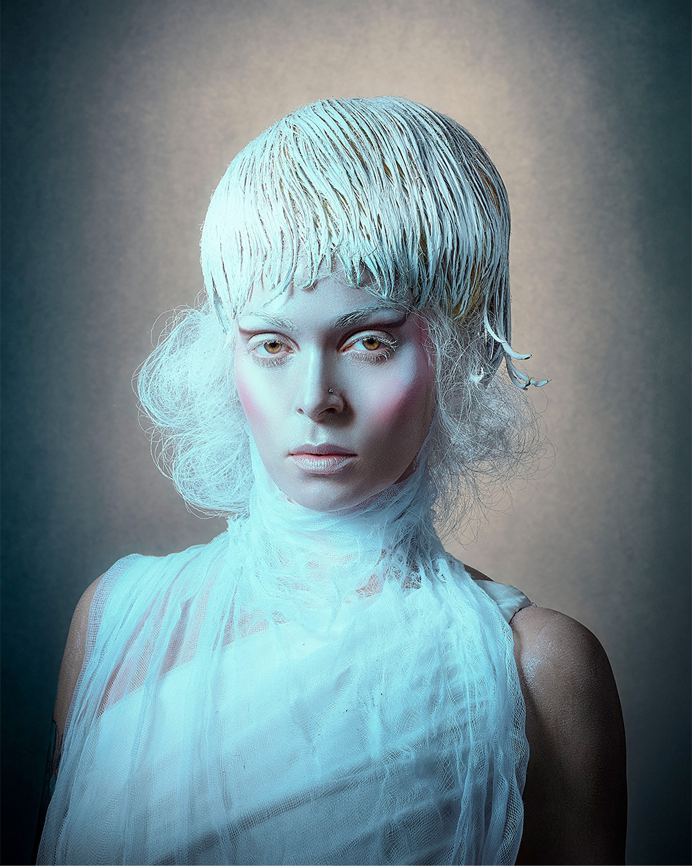 Avant Garde White Hair - Teresa Romero - Reforme Collection